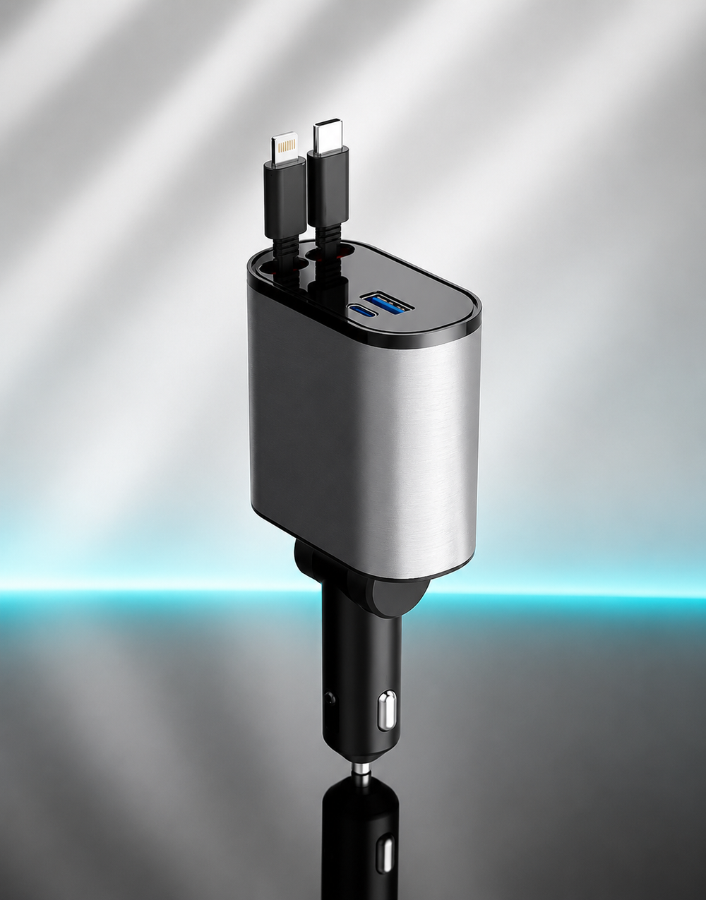 4 in 1 Retractable Charger